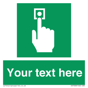 Custom Safe Condition Emergency call point